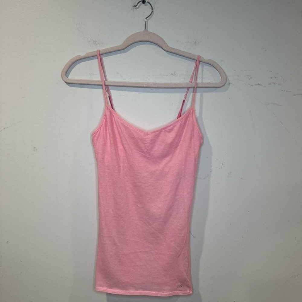 Vintage Y2K Upcycled American Eagle Pink Bra Tank Top Adjustable Straps SMALL - Picture 5 of 8